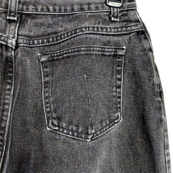 Chic Women's Vintage Petite Black Denim Jeans - Picture 4 of 5